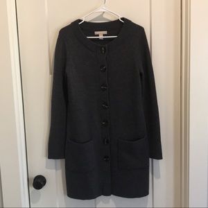 Banana Republic Button Down Sweater Coat
